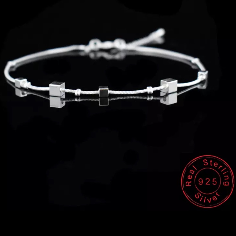 SOLD OUT.   925 Sterling Silver Anklet